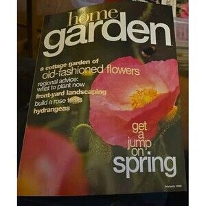 Home Garden Magazine Vintage  February 1996